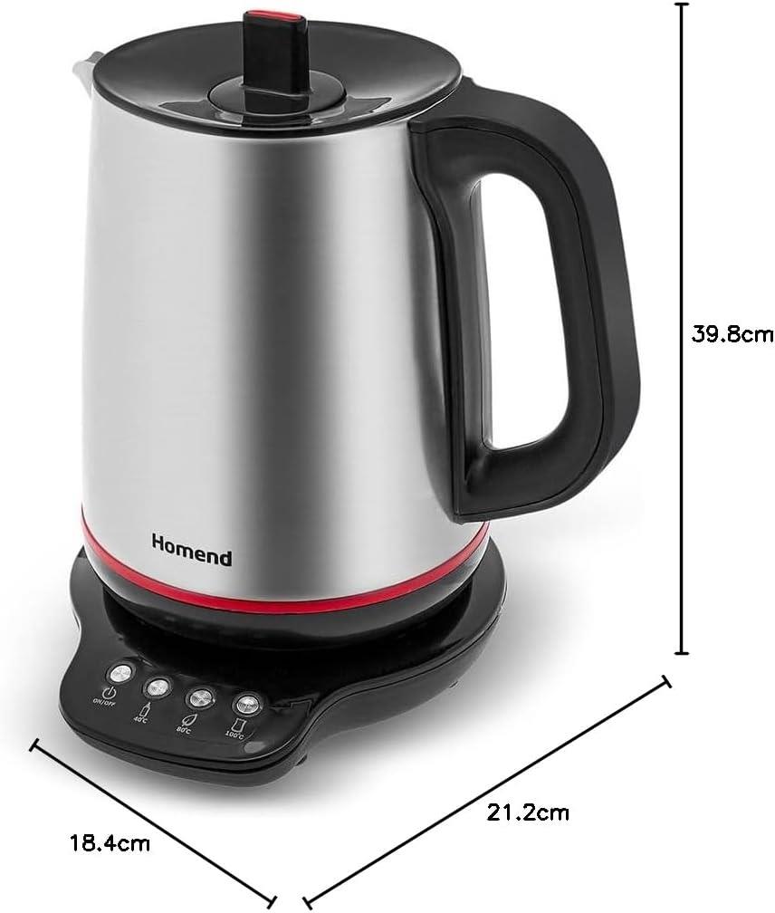 Homend Royaltea 1708H Konuşan Çay Makinesi