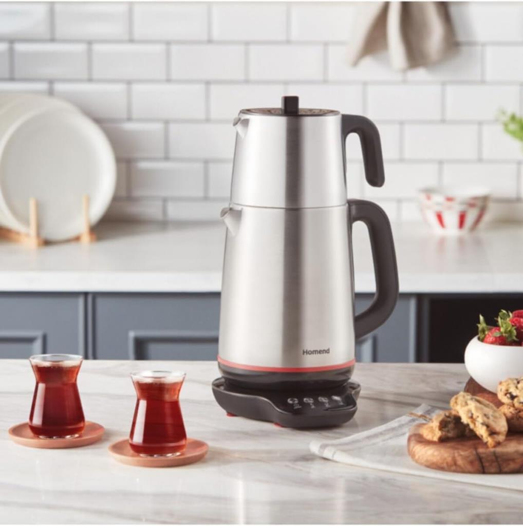 Homend Royaltea 1708H Konuşan Çay Makinesi