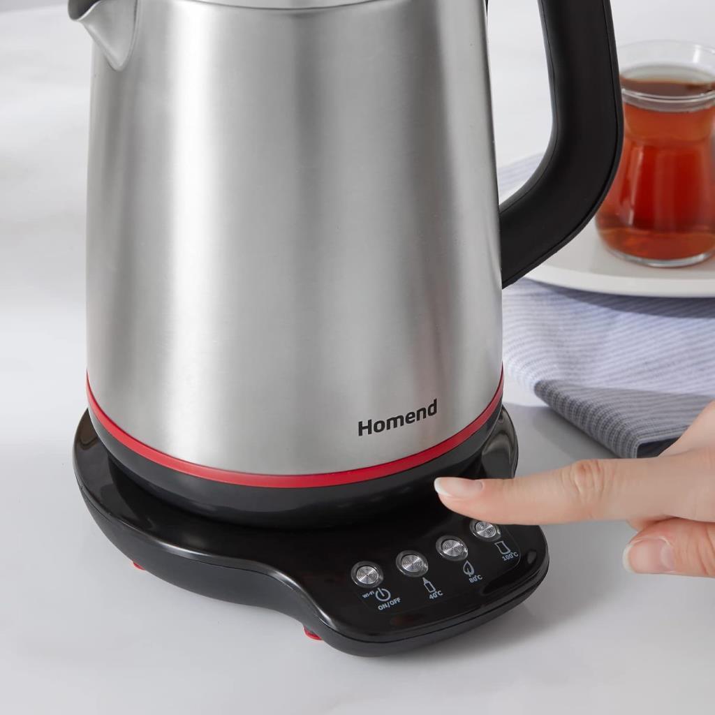 Homend Royaltea Smart 1791H Wi-Fi 1800 W Konuşan Çay Makinesi Teşhir