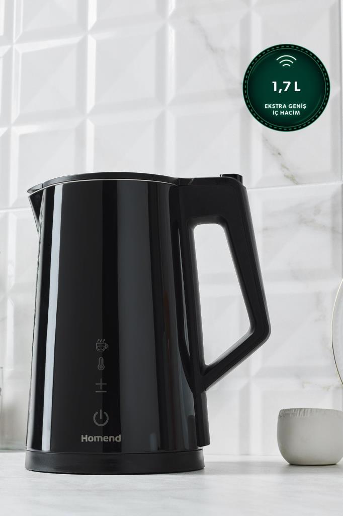Homend Smart Heatrow 1616H WiFi 2200 W Çelik Kettle
