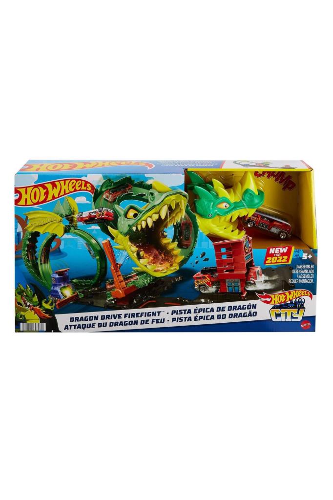 Hot Wheels Ejderha ile Müdacele Pisti HDP03
