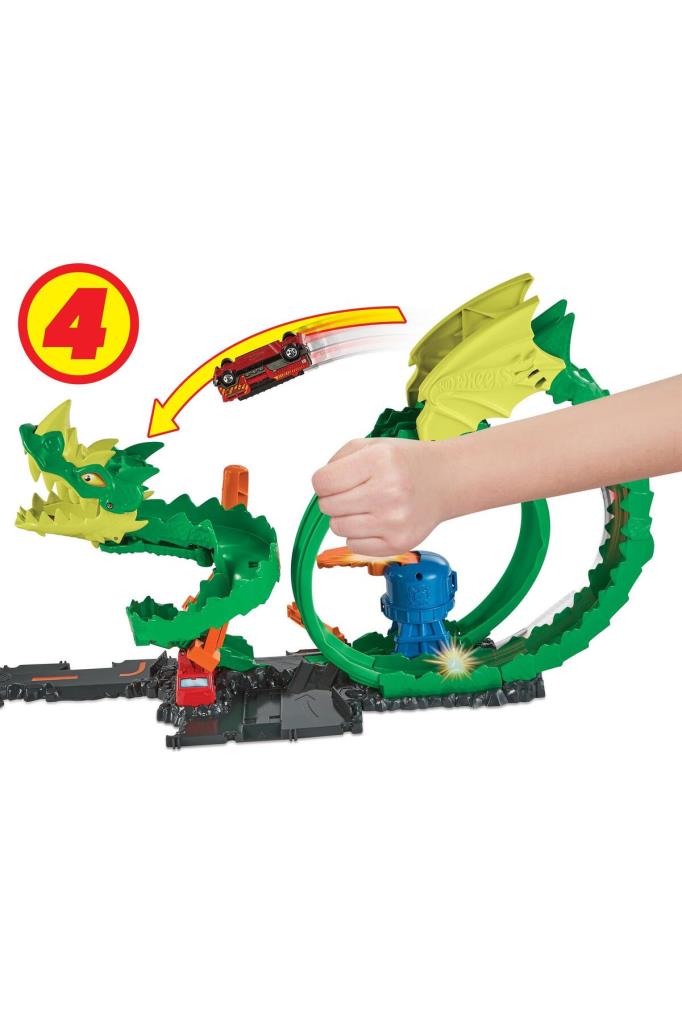 Hot Wheels Ejderha ile Müdacele Pisti HDP03