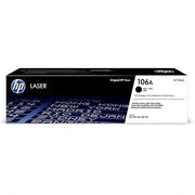 Hp 106A Black Original Laser Toner Cartridge (W1106a) - OUTLET
