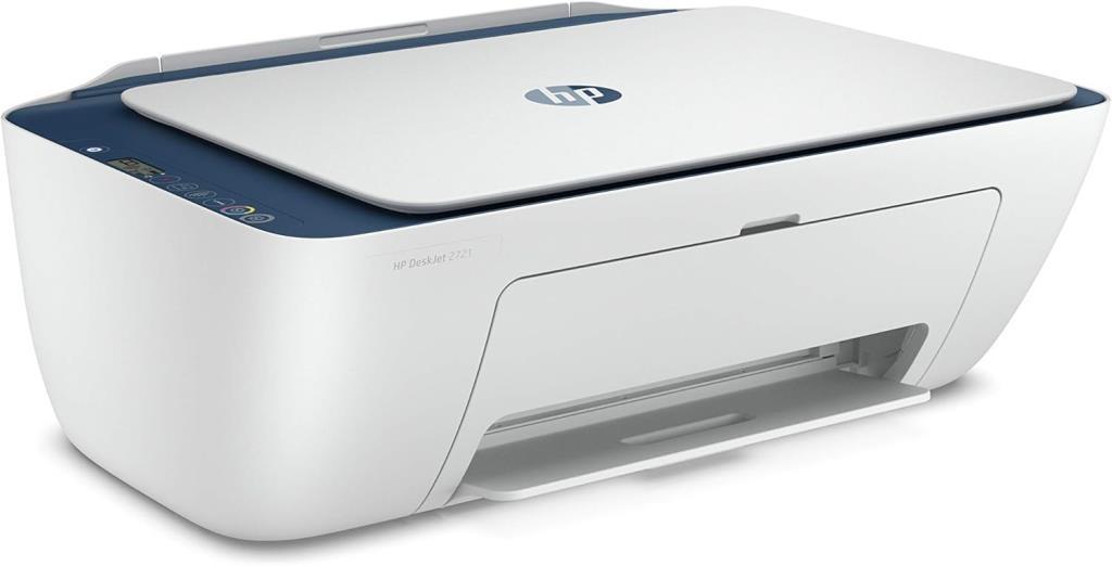 HP DeskJet 2721 7FR54B Wi-Fi + Tarayıcı + Fotokopi Renkli Çok Fonksiyonlu Mürekkep Püskürtmeli Yazıcı Teşhir