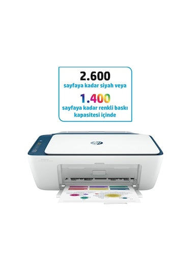 HP DeskJet 4828 25R76A Wi-Fi + Tarayıcı + Fotokopi Renkli Çok Fonksiyonlu Mürekkep Püskürtmeli Yazıcı