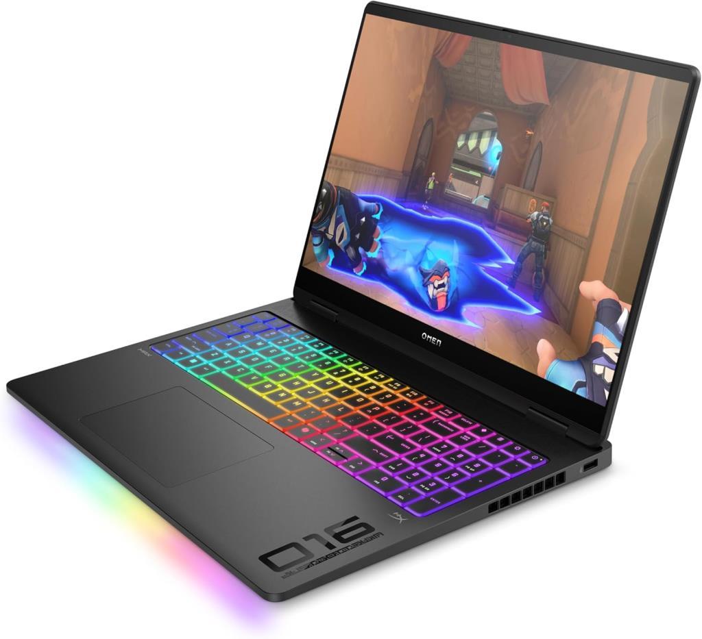 HP Omen Max 16-AH0015NT B92QSEA Ultra 7 255HX 32 GB 1 TB SSD RTX5080 16" WQXGA Gaming Laptop - Outlet