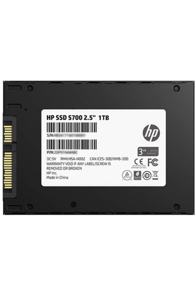 HP S700 6MC15AA SATA 3.0 2.5" 1 TB SSD Teşhir