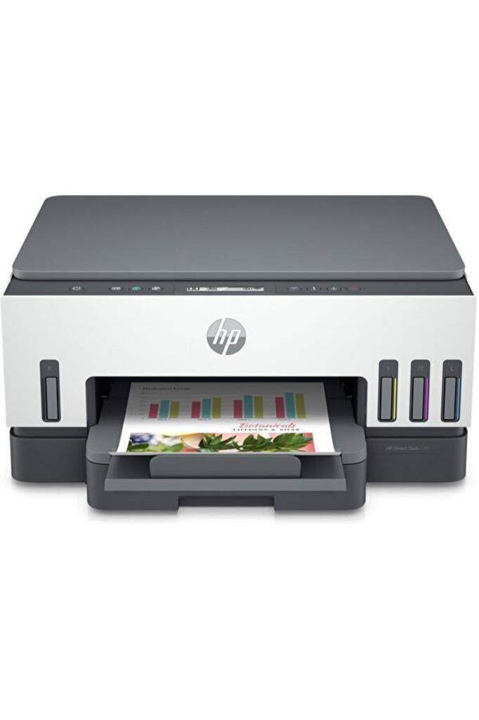 HP Smart Tank 720 6UU46A Tarayıcı + Fotokopi + Wi-Fi Çok Fonksiyonlu Mürekkep Püskürtmeli Yazıcı - Outlet