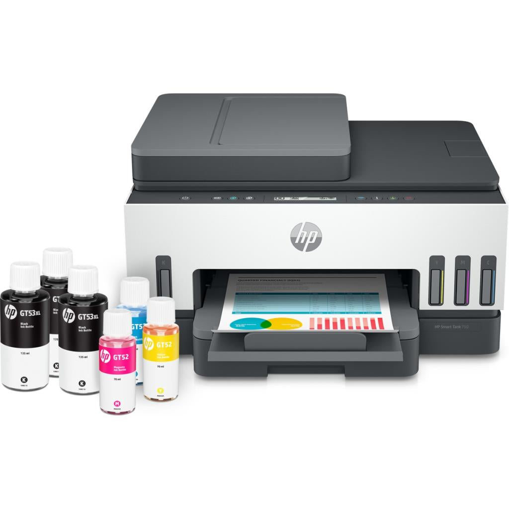 HP 750 6UU47A Çok Fonksiyonlu Tanklı Mürekkep Püskürtmeli Yazıcı - OUTLET