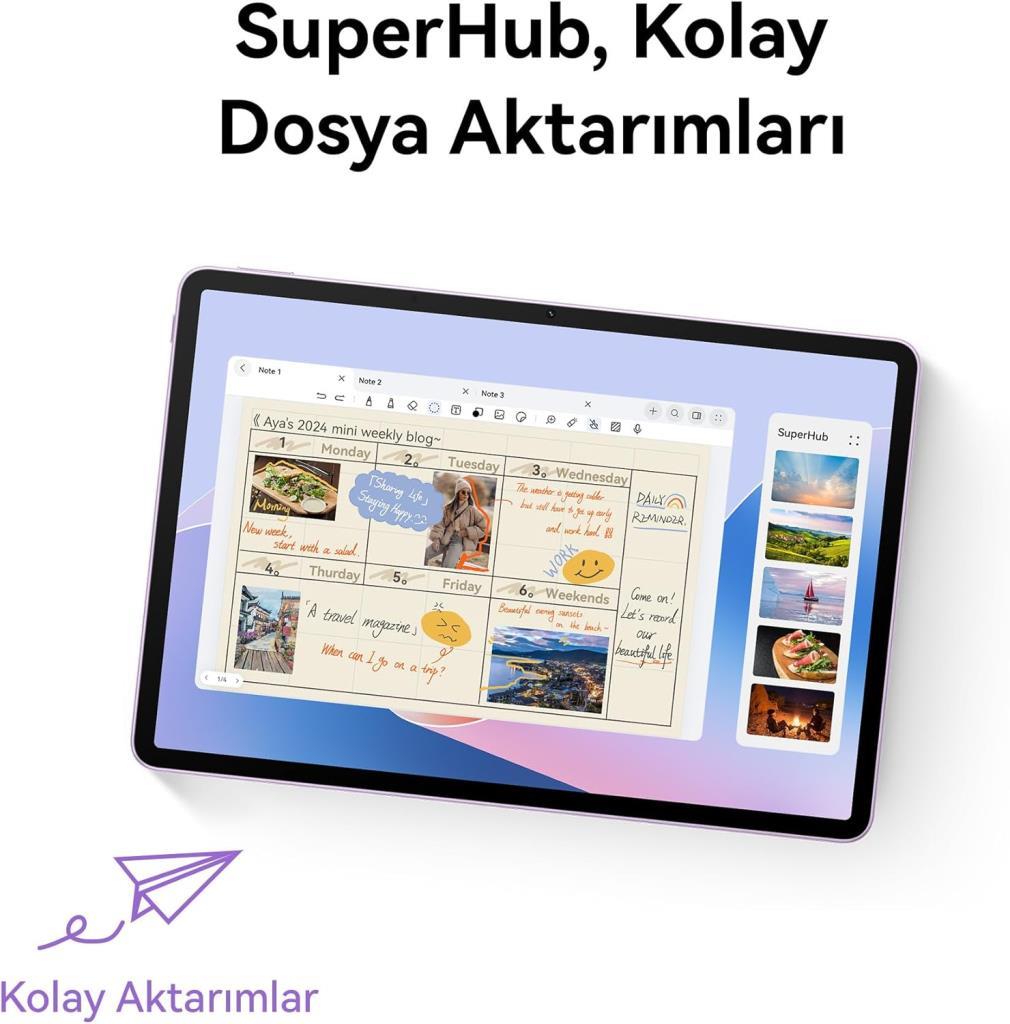 Huawei MatePad 11.5"S PaperMatte Edition 256 GB Mor Tablet Teşhir