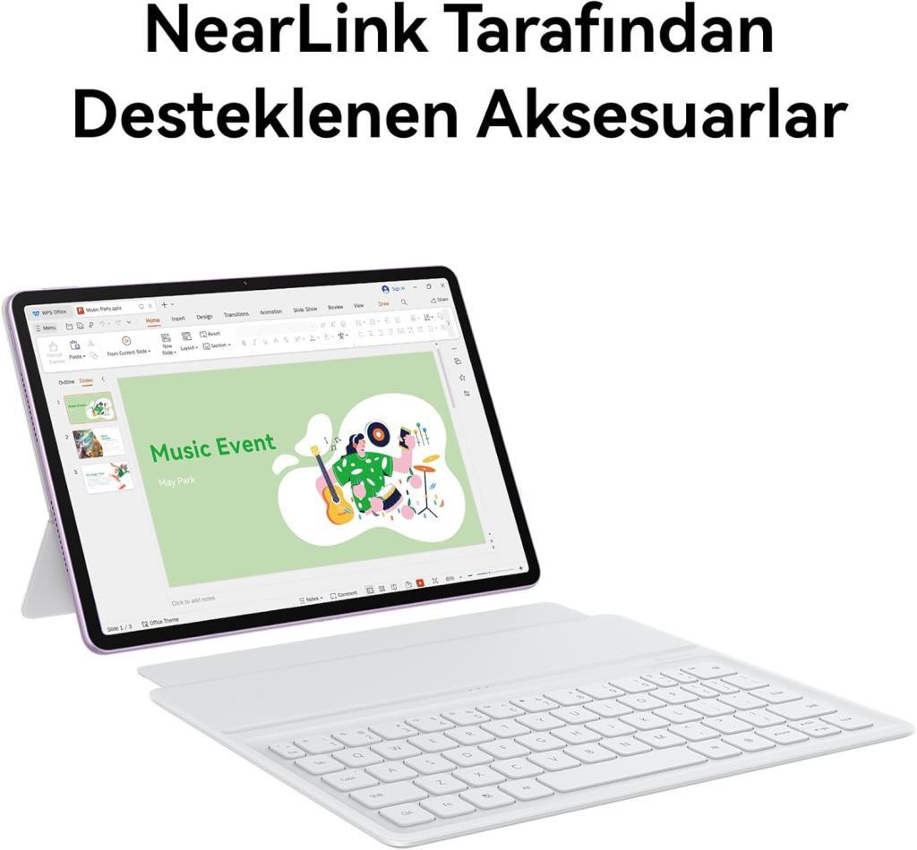 Huawei MatePad 11.5"S PaperMatte Edition 256 GB Mor Tablet Teşhir