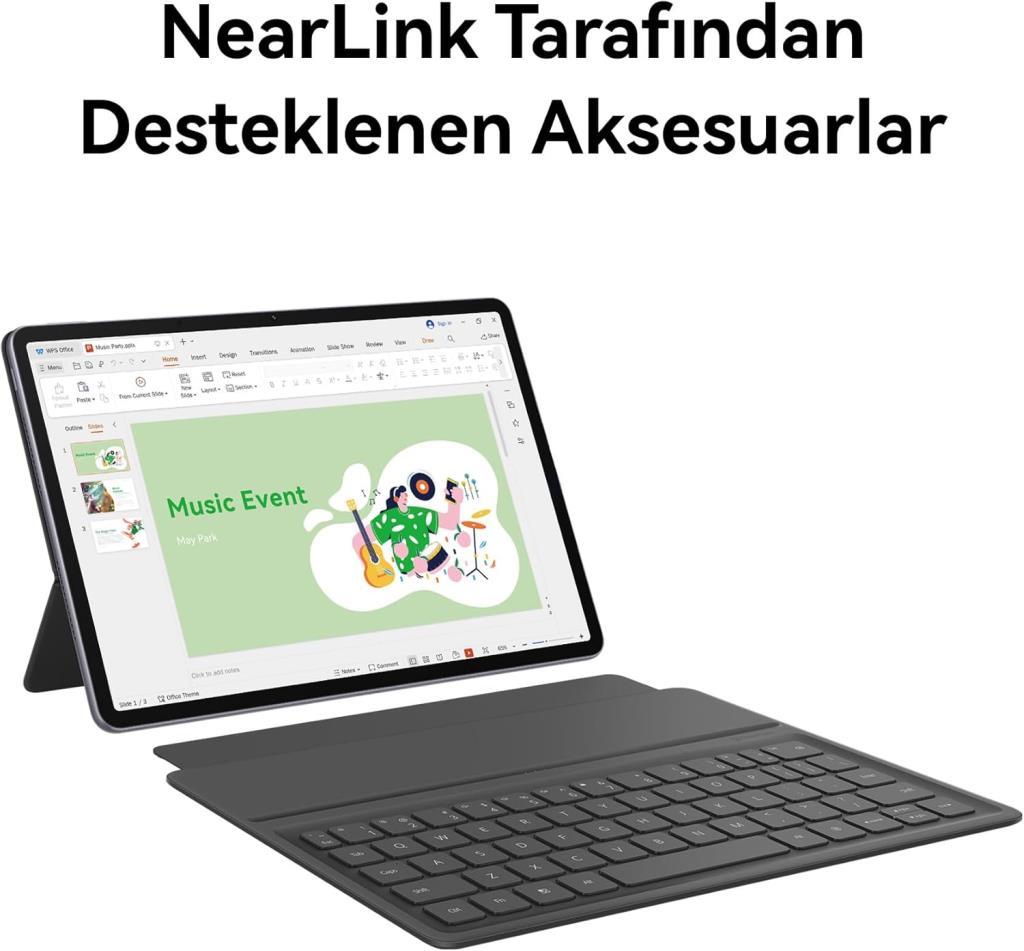 Huawei MatePad 11.5"S PaperMatte Edition 256 GB Uzay Grisi Tablet Outlet