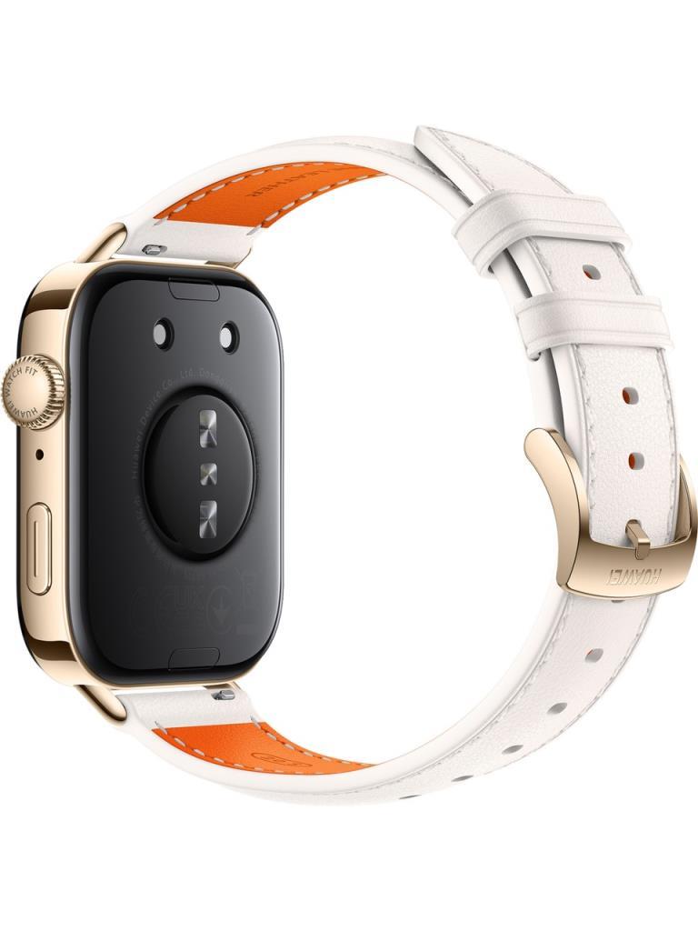 Huawei Watch Fit 3 Beyaz Deri Kayış Akıllı Saat