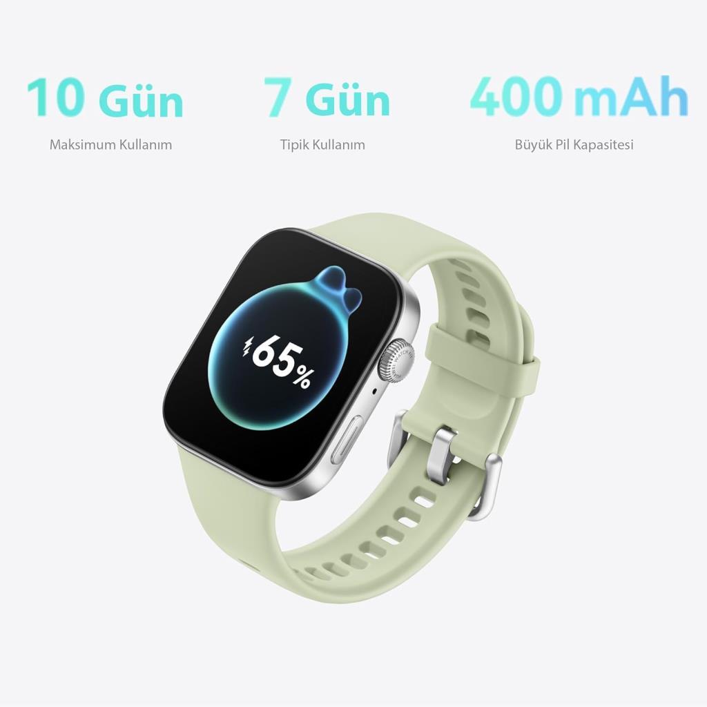 Huawei Watch Fit 3 Siyah Kauçuk Kayış Akıllı Saat