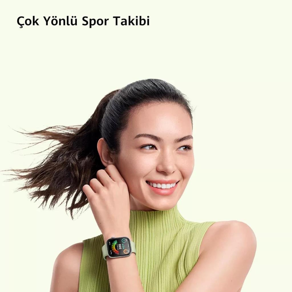 Huawei Watch Fit 3 Siyah Kauçuk Kayış Akıllı Saat