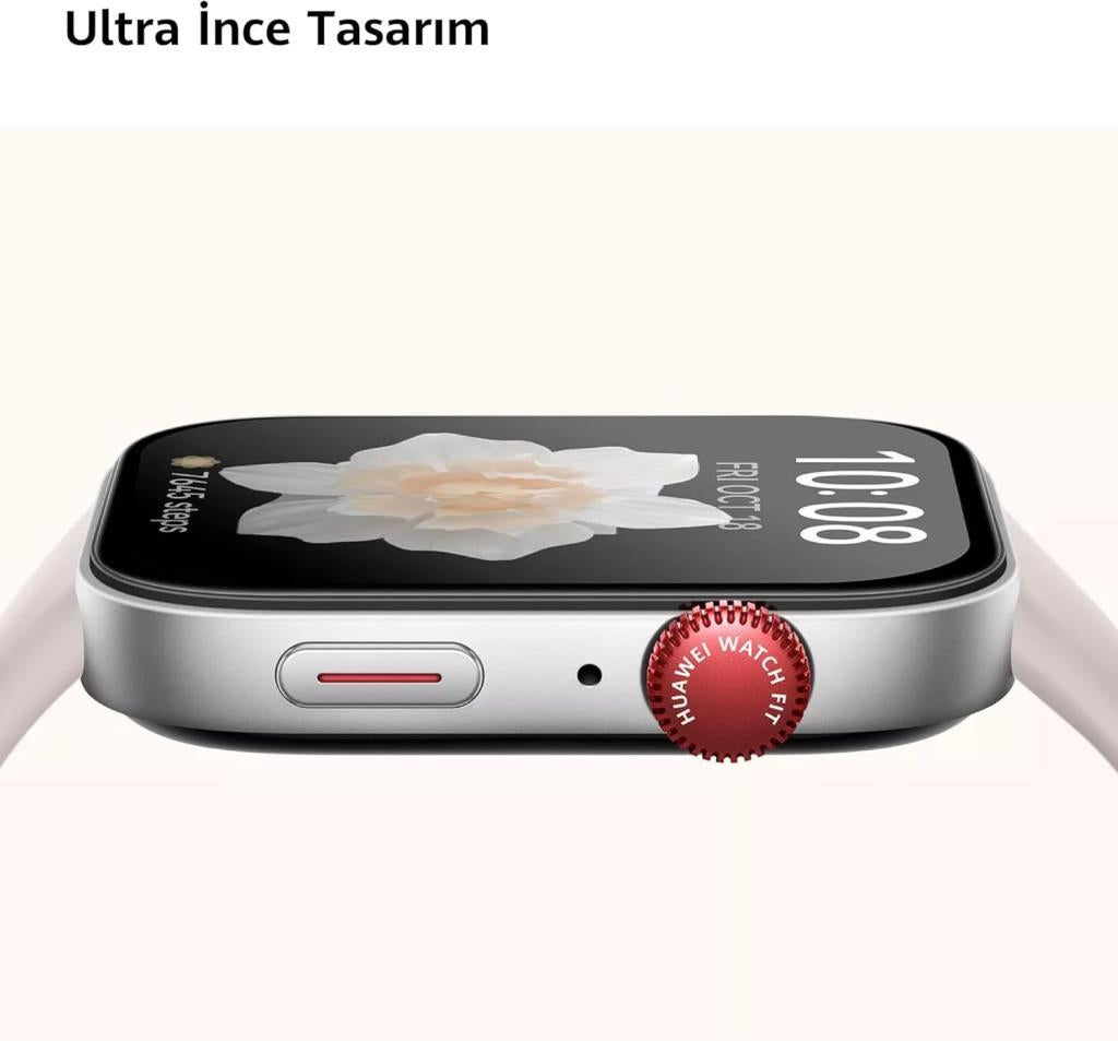 Huawei Watch Fit 3 Yeşil Kauçuk Kayış Akıllı Saat Outlet