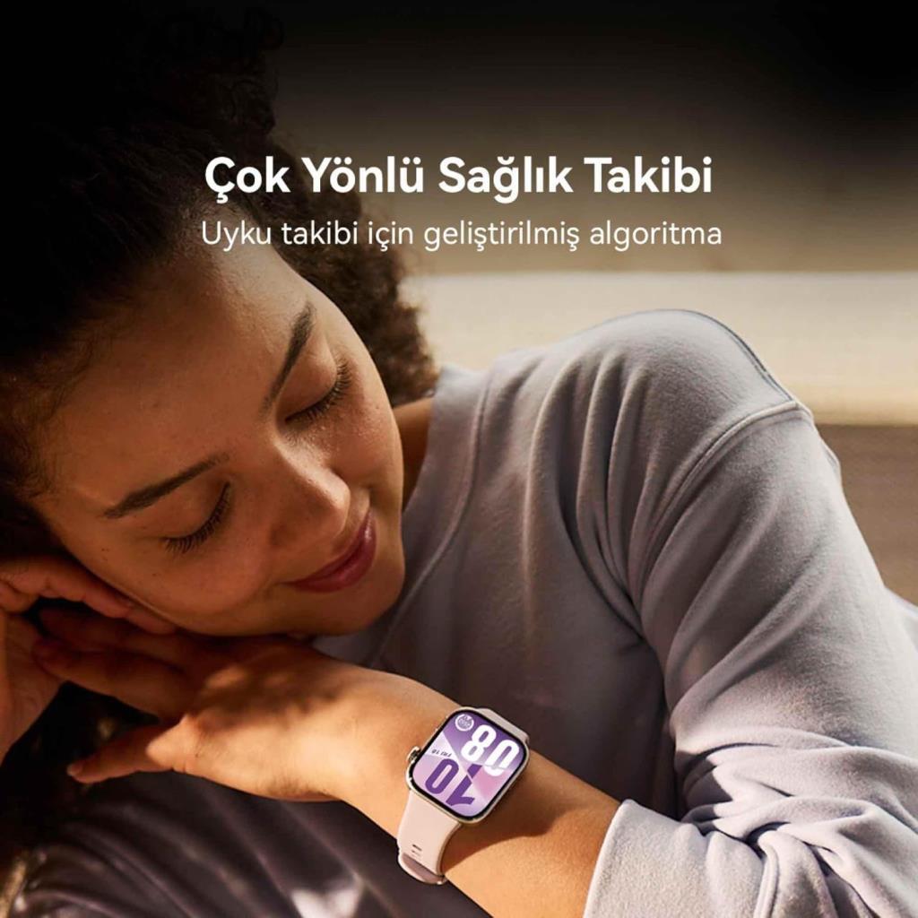 Huawei Watch Fit 4 Gri Sportif Örgü Kayış Akıllı Saat Teşhir