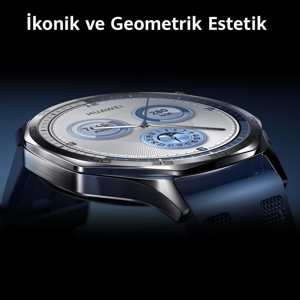 Huawei Watch GT 5 46mm Siyah Akıllı Saat (Huawei Türkiye Garantili)