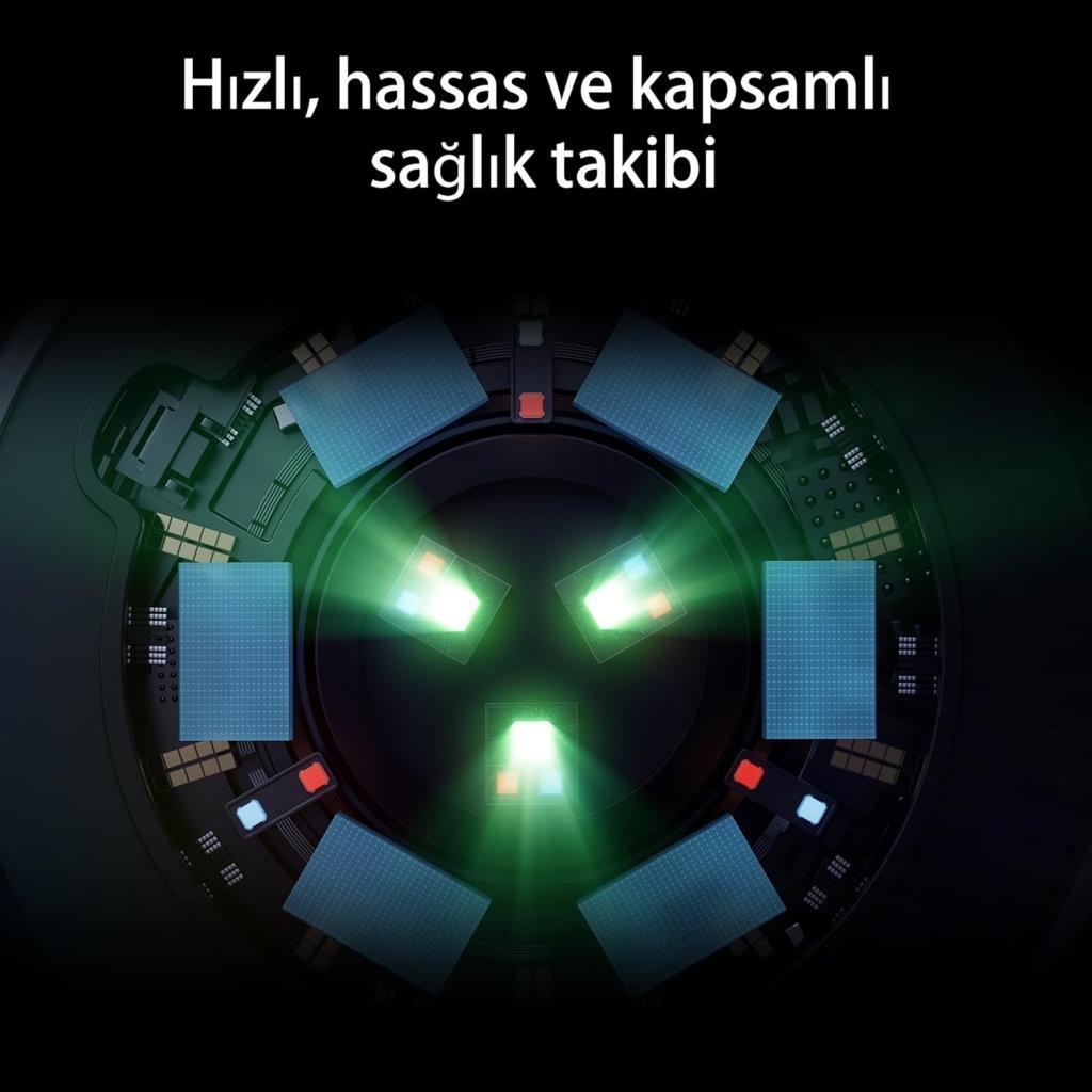 Huawei Watch GT 5 Pro 46mm Titanyum Akıllı Saat Teşhir