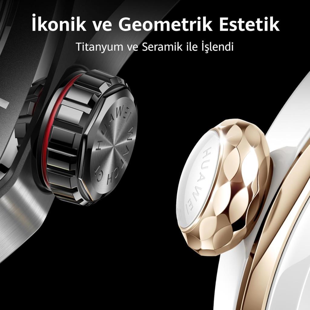 Huawei Watch GT 5 Pro 46mm Titanyum Akıllı Saat Teşhir