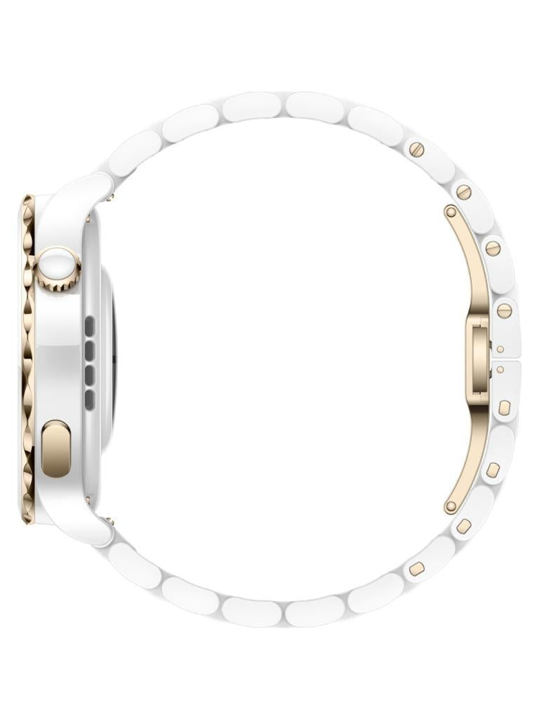 Huaweı Watch Gt3 Pro 43mm (SERAMİK KASA - BEYAZ SERAMİK KAYIŞ) - Teşhir