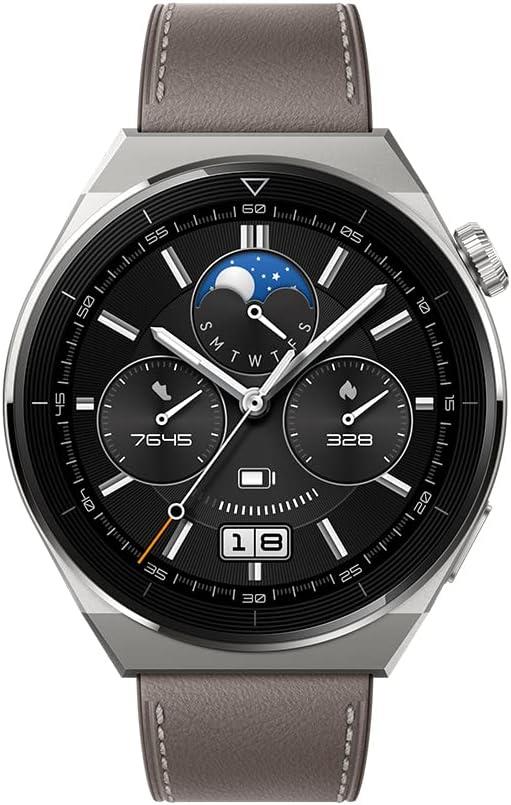 Huawei Watch GT 3 Pro 46mm Titanium Gri Akıllı Saat Teşhir