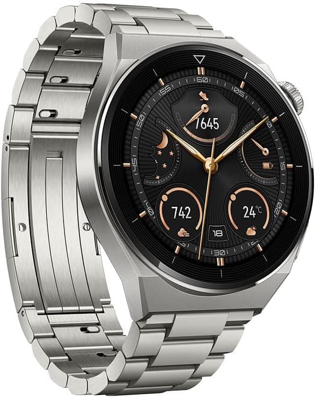 Huawei Watch GT 3 Pro 46mm Titanyum Kasa ve Titanyum Kayış Akıllı Saat Teşhir