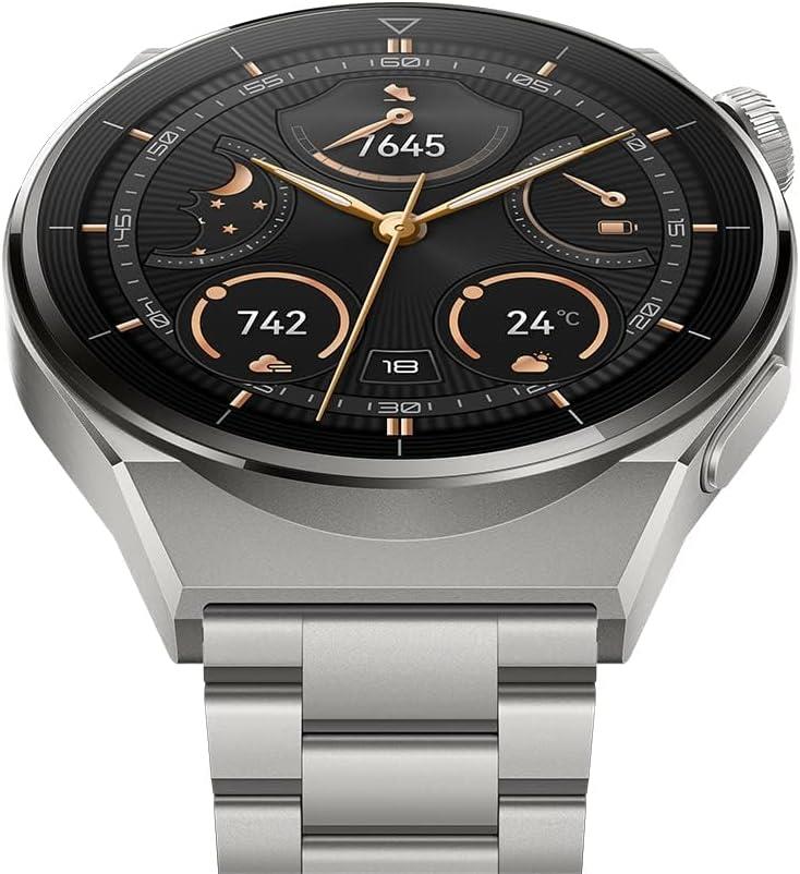 Huawei Watch GT 3 Pro 46mm Titanyum Kasa ve Titanyum Kayış Akıllı Saat Teşhir