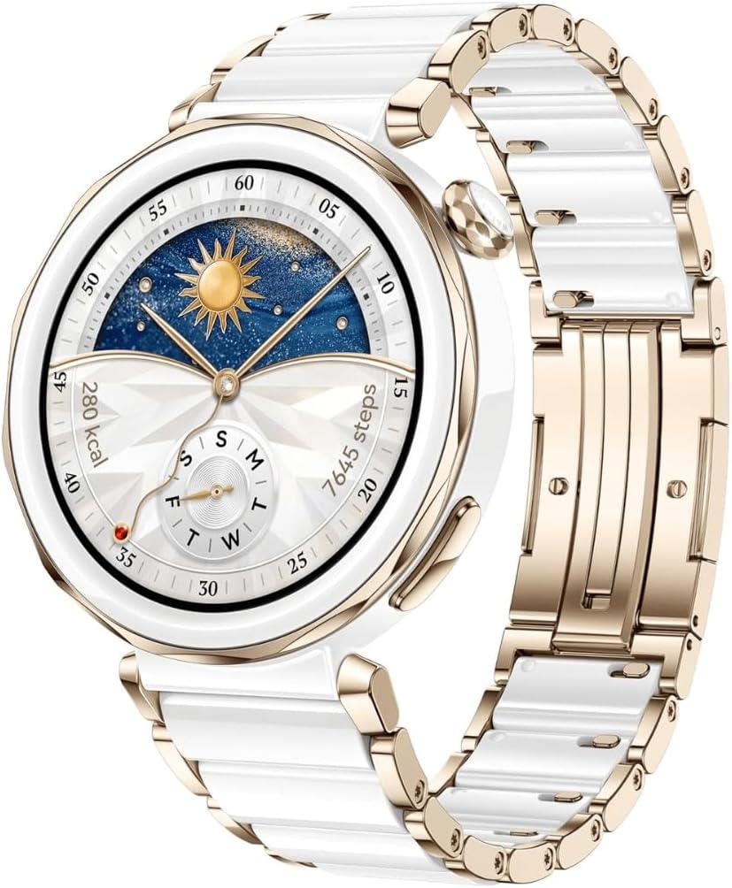 Huawei Watch GT 5 Pro 42mm Seramik Beyaz Akıllı Saat Teşhir