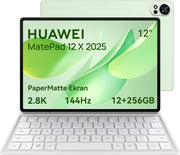 Huawei MatePad 12 X 2025 12" PaperMatte Edition 256 GB Klavyeli Yeşil Tablet (Huawei Türkiye Garantili)