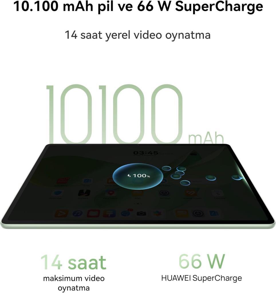 Huawei MatePad 12 X 2025 12" PaperMatte Edition 256 GB Klavyeli Yeşil Tablet (Huawei Türkiye Garantili)