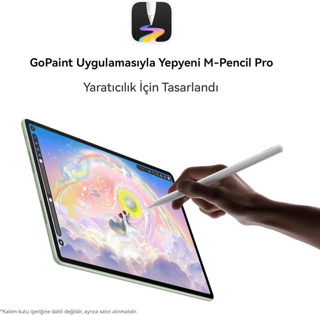 Huawei MatePad 12 X 2025 12" PaperMatte Edition 256 GB Klavyeli Yeşil Tablet (Huawei Türkiye Garantili)