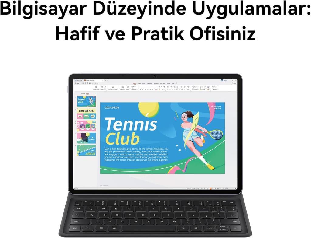 Huawei MatePad 11.5"S PaperMatte Edition 256 GB Uzay Grisi Tablet Outlet