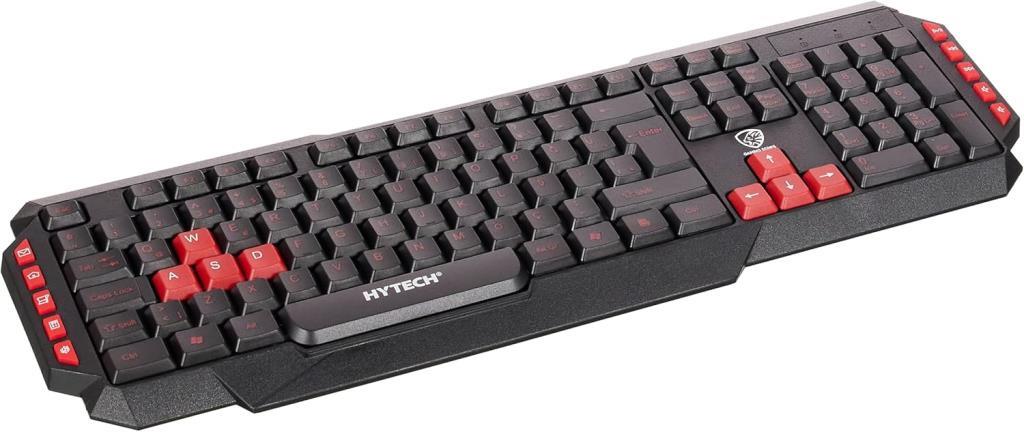 Hytech HYK-46 GAMY Siyah USB Kırmızı Tuşlu Q Gaming Oyuncu Klavyesi Teşhir