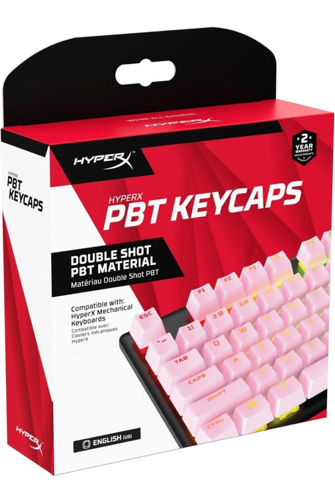 HyperX Abs Puding Pembe İngilizce Tuş Takımı - OUTLET