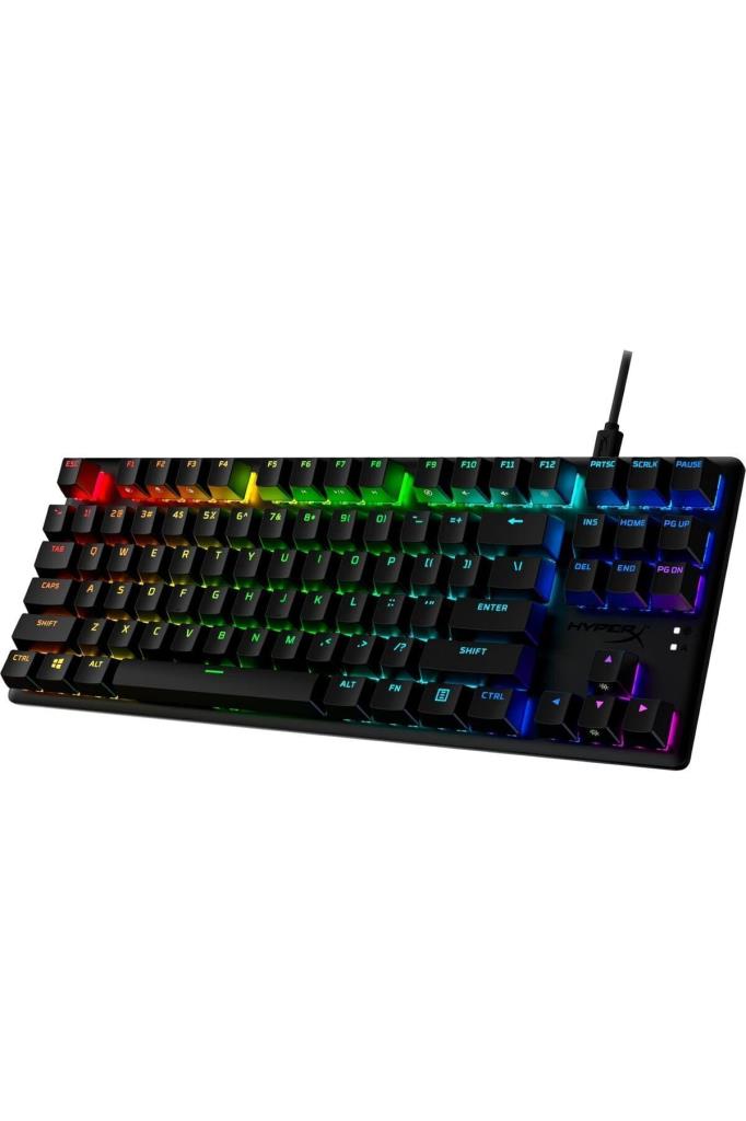 HyperX Alloy Origins Core RGB TKL Red Switch Kablolu Oyuncu Klavyesi Teşhir