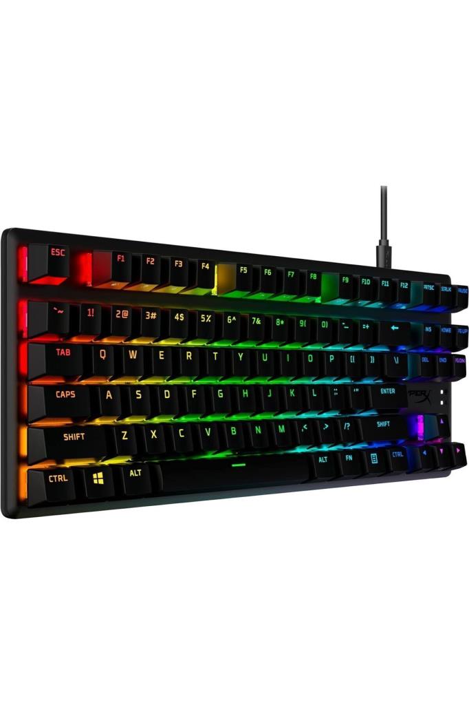لوحة مفاتيح الألعاب السلكية HyperX Alloy Origins Core RGB TKL Red Switch