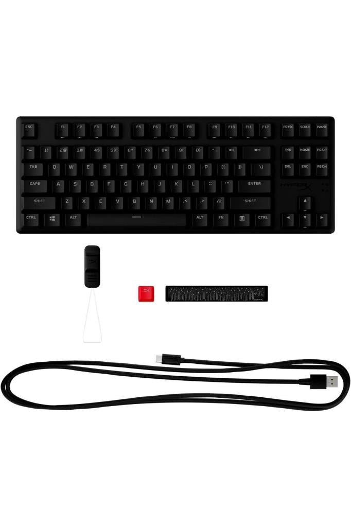 لوحة مفاتيح الألعاب السلكية HyperX Alloy Origins Core RGB TKL Red Switch