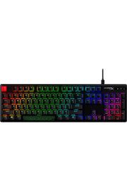 HyperX Alloy Origins RGB Red Switch لوحة مفاتيح الألعاب الميكانيكية السلكية (عرض)