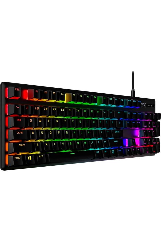 HyperX Alloy Origins RGB Red Switch Kablolu Mekanik Oyuncu Klavyesi Teşhir
