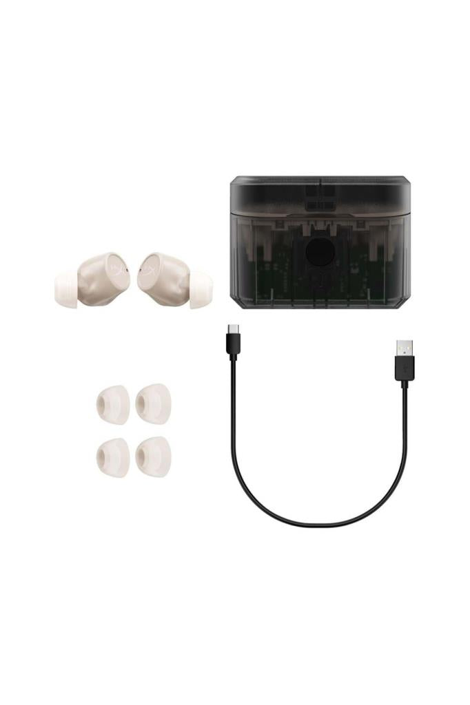 HyperX Cirro Buds Pro TWS ANC Bej Kulak İçi Bluetooth Kulaklık Teşhir