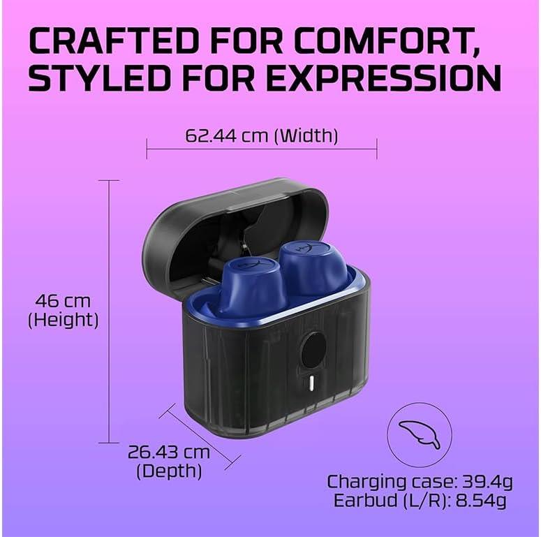 HyperX Cirro Buds Pro TWS ANC Mavi Kulak İçi Bluetooth Kulaklık