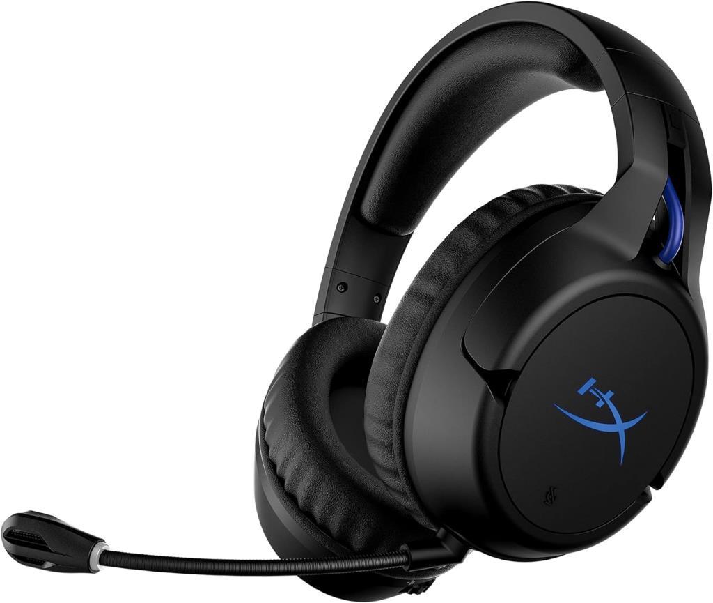 HyperX Cloud Flight PS5-PS4 4P5H6AA HHSF1-GA-BK/G Kablosuz Kulak Üstü Oyuncu Kulaklığı Outlet