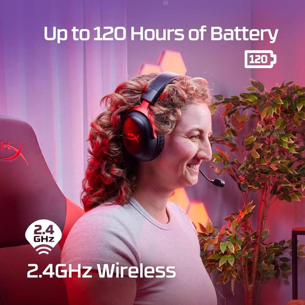 HyperX Cloud III 77Z45AA Siyah Kablosuz Kulak Üstü Oyuncu Kulaklığı Teşhir