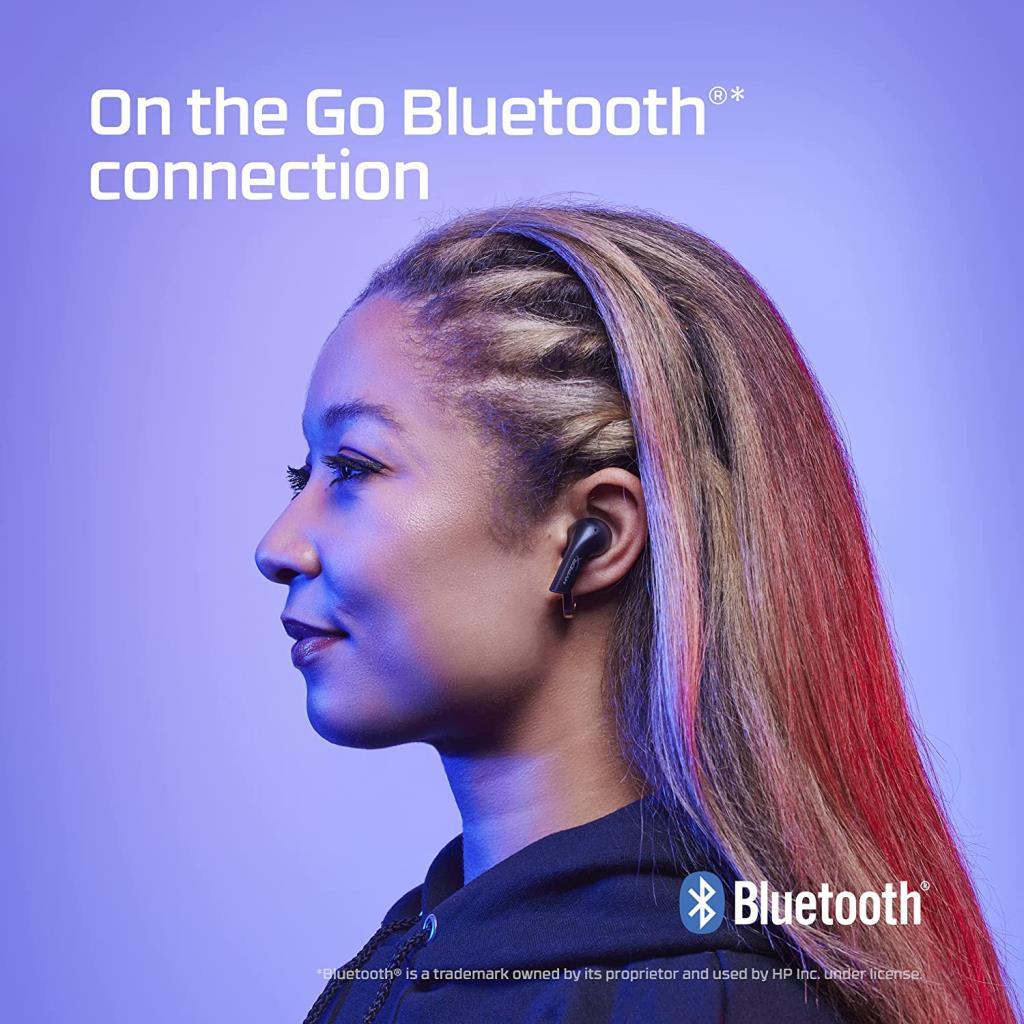 HyperX Cloud Mix Buds (Bluetooth + PC 2.4GHz) TW Headphones Display 