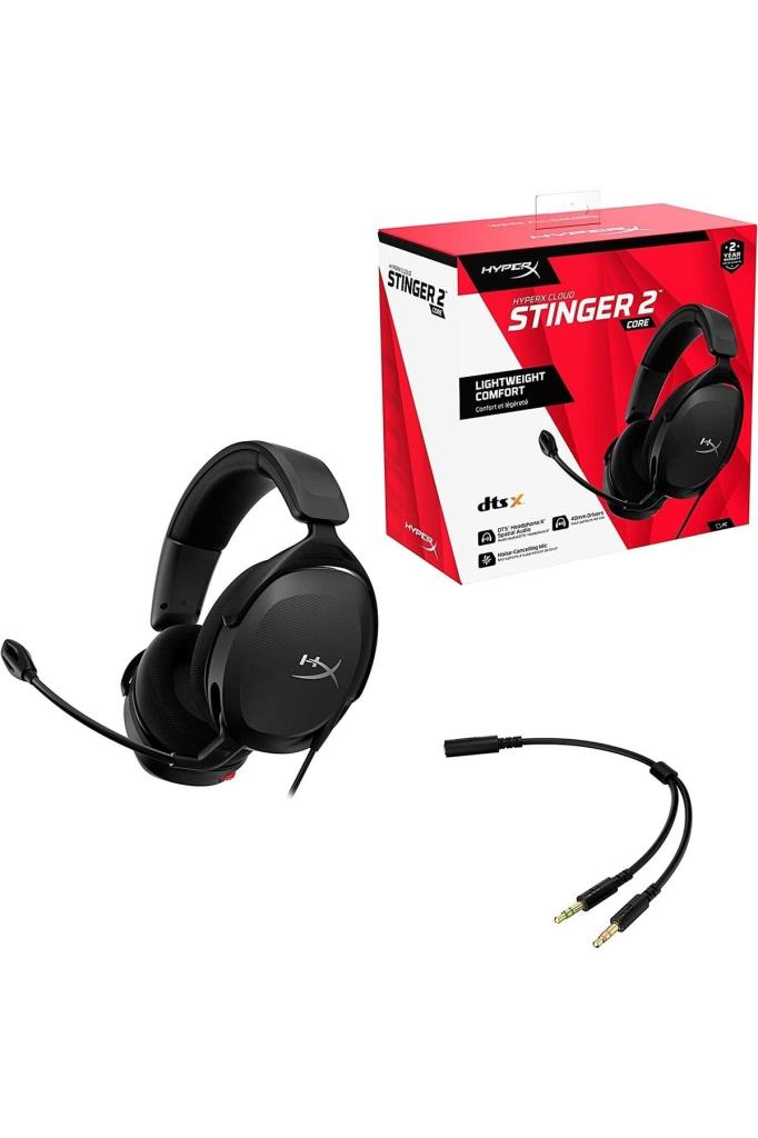 HyperX Cloud Stinger 2 Core 683L9AA Kablolu Kulak Üstü Oyuncu Kulaklığı Outlet
