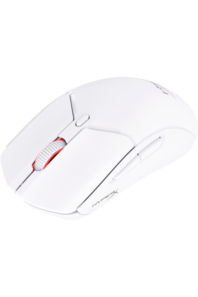 HyperX Pulsefire Haste 2 Beyaz Makrolu Şarjlı Optik Kablolu/Kablosuz Oyuncu Mouse
