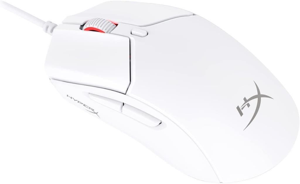 HyperX Pulsefire Haste 2 Beyaz Makrolu Optik Kablolu Oyuncu Mouse Teşhir