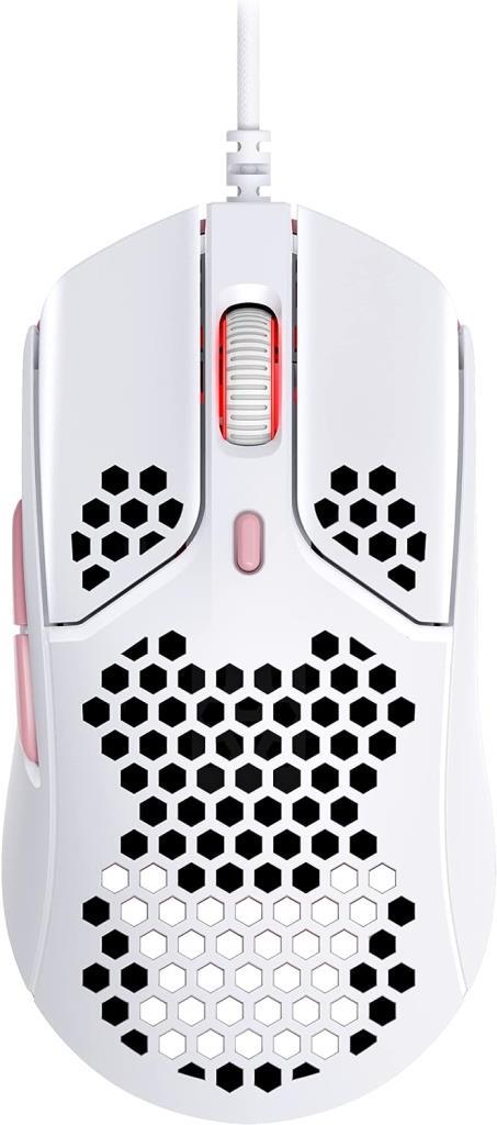 HyperX Pulsefire Haste HMSH1-A-BK/G Kablolu Optik Oyuncu Mouse Beyaz Teşhir