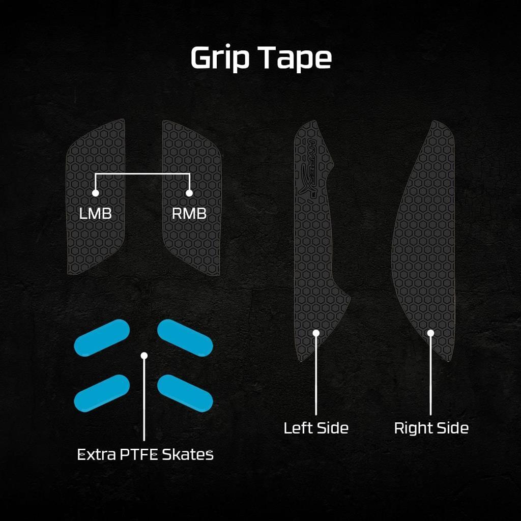 HyperX Pulsefire Haste HMSH1-A-BK/G Kablolu Optik Oyuncu Mouse Beyaz Teşhir